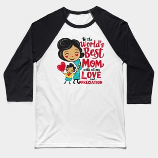 Happy Mother Day Baseball T-Shirt